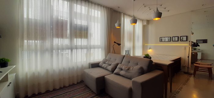 V012 – Loft mobiliado