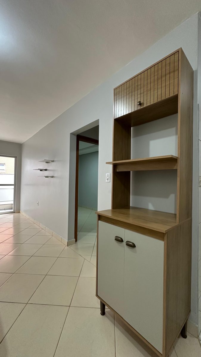 A1140 – Apartamento 01 dormitório SEMI MOBILIADO