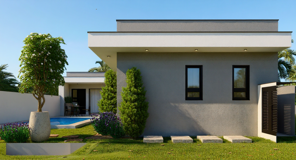 V5102 – Casa 03 suítes em condomínio fechado