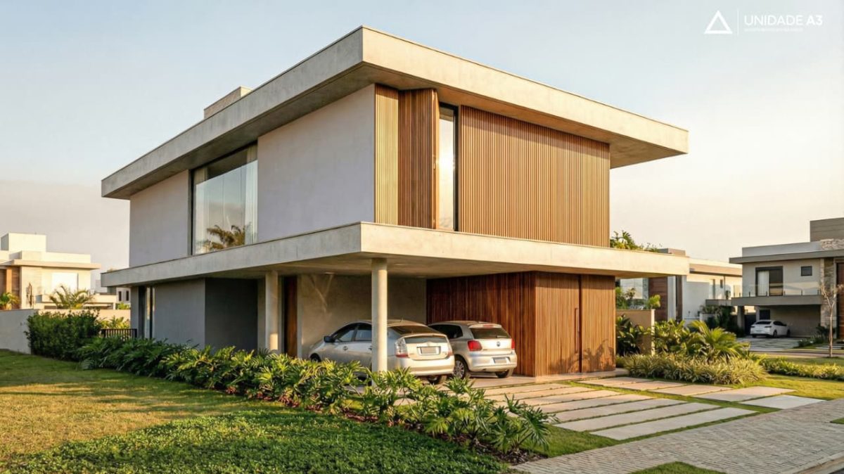 V5104 – Casa 03 suítes em condomínio fechado