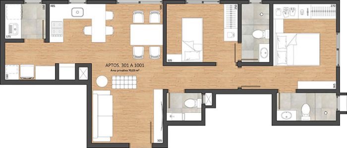 V2114 – Apartamento 02 suítes