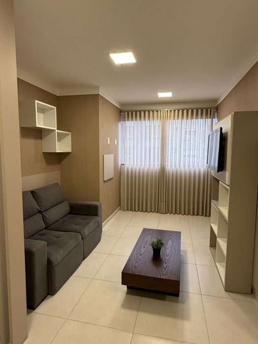 A1128 – Apartamento 01 dormitório Semi mobiliado – UNIVATES
